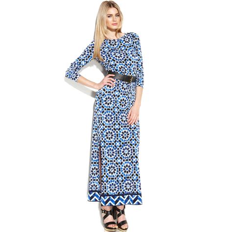 michael kors long summer dress|Michael Kors long sleeve dresses.